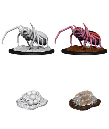 [WZK-90077] D&D Nolzur's Marvelous Miniatures: Giant Spider & Egg Clutch