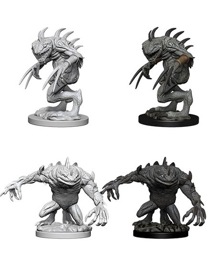 [WZK-73353] D&D Nolzur's Marvelous Miniatures: Gray Slaad & Death Slaad