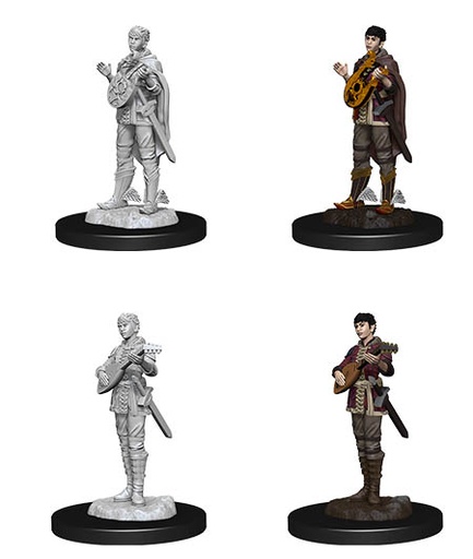 [WZK-73538] D&D Nolzur's Marvelous Miniatures: Half-Elf Bard