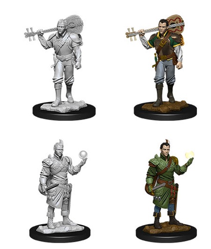 [WZK-90055] D&D Nolzur's Marvelous Miniatures: Half-Elf Bard 2