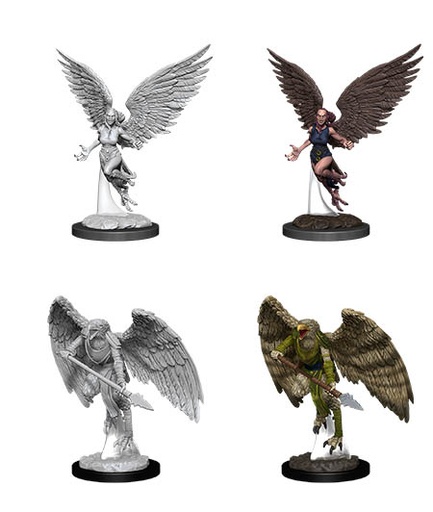 [WZK-90026] D&D Nolzur's Marvelous Miniatures: Harpy & Arakocra