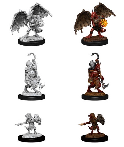 [WZK-90064] D&D Nolzur's Marvelous Miniatures: Kobold Inventor, Dragonshield & Sorcerer