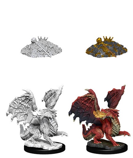 [WZK-73851] D&D Nolzur's Marvelous Miniatures: Red Dragon Wyrmling