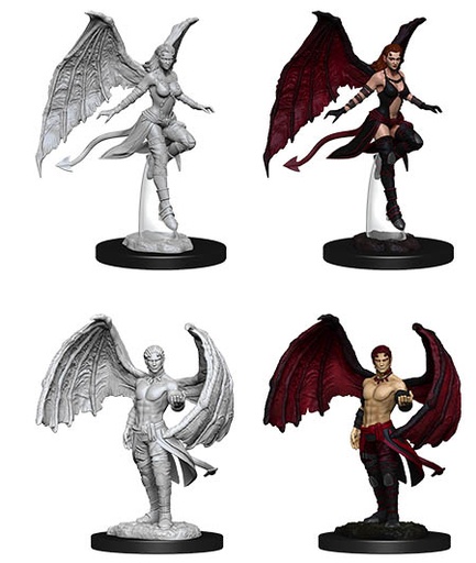 [WZK-73841] D&D Nolzur's Marvelous Miniatures: Succubus & Incubus