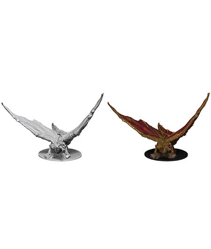 [WZK-73711] D&D Nolzur's Marvelous Miniatures: Young Brass Dragon