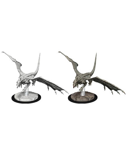[WZK-73712] D&D Nolzur's Marvelous Miniatures: Young White Dragon