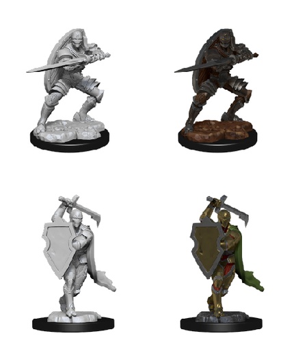 [WZK-90147] D&D Nolzur's Marvelous Miniatures: Warforged Fighter