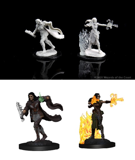 [WZK-90149] D&D Nolzur's Marvelous Miniatures: Multiclass Warlock + Sorcerer
