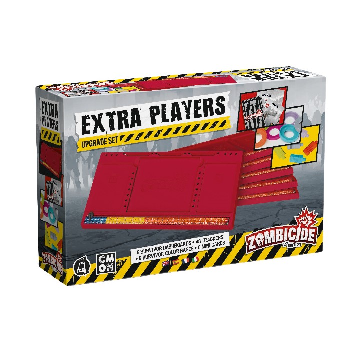 Zombicide 2nd Edition Extra Players Upgrade Set: Gioca Fino A 12 Sopravvissuti! - 5