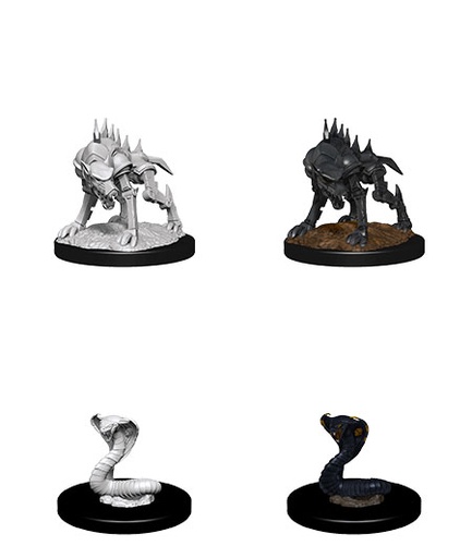 [WZK-90243] D&D Nolzur's Marvelous Miniatures: Iron Cobra & Iron Defender
