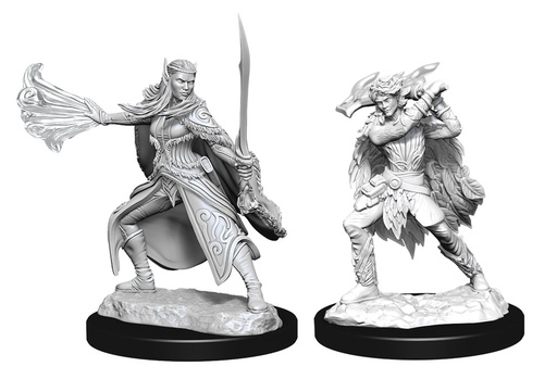 [WZK-90320] D&D Nolzur's Marvelous Miniatures: Winter Eladrin & Spring Eladrin