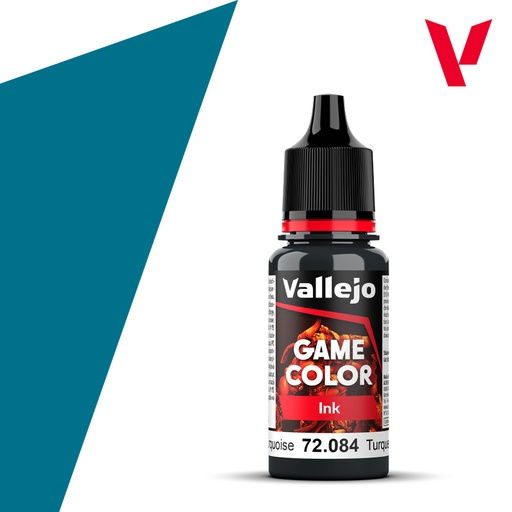 [VAL-72084] Vallejo Game Color: Ink: Dark Turquoise