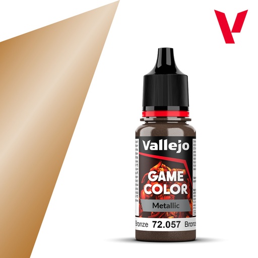 [VAL-72057] Vallejo Game Color: Metallic: Bright Bronze