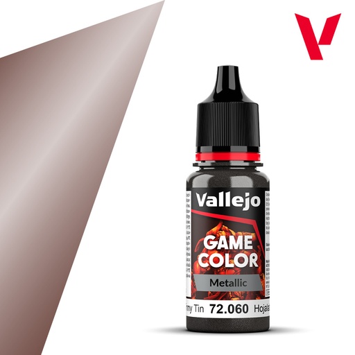 [VAL-72060] Vallejo Game Color: Metallic: Tinny Tin