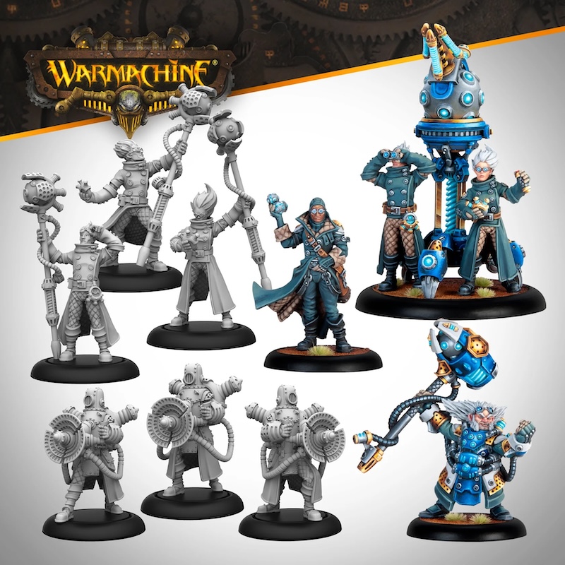 Warmachine: Cygnar: Storm Forge Cadre | Golden Goblin Games