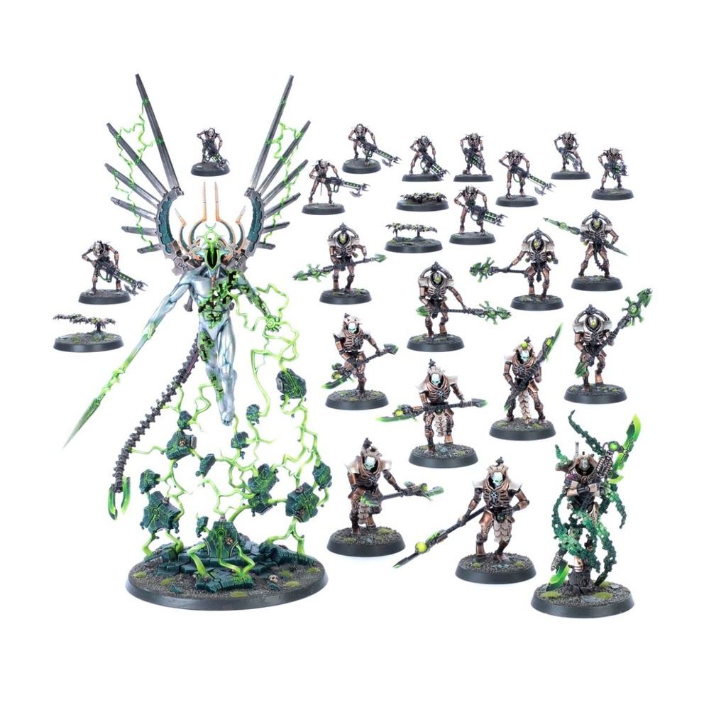 WARHAMMER NECRONS HYPERCRYPT LEGION　新品 Warhammer 40k: Necrons: Battleforce Hypercrypt Legion | Golden