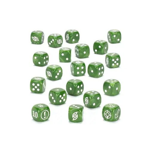 [GAW-99222704001] The Old World: Wood Elf Realms: Dice