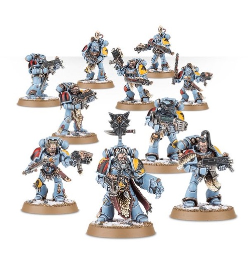 [GAW-99120101347] Warhammer 40k: Space Wolves: Grey hunters
