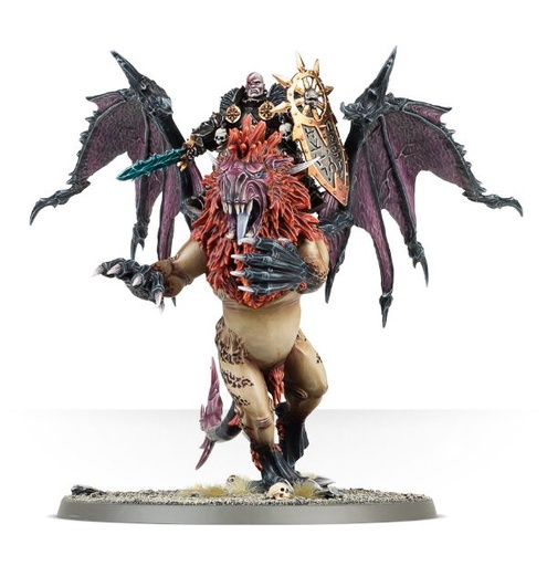 [GAW-99120201053] Warhammer AoS: Slaves to Darkness: Chaos Lord on Manticore